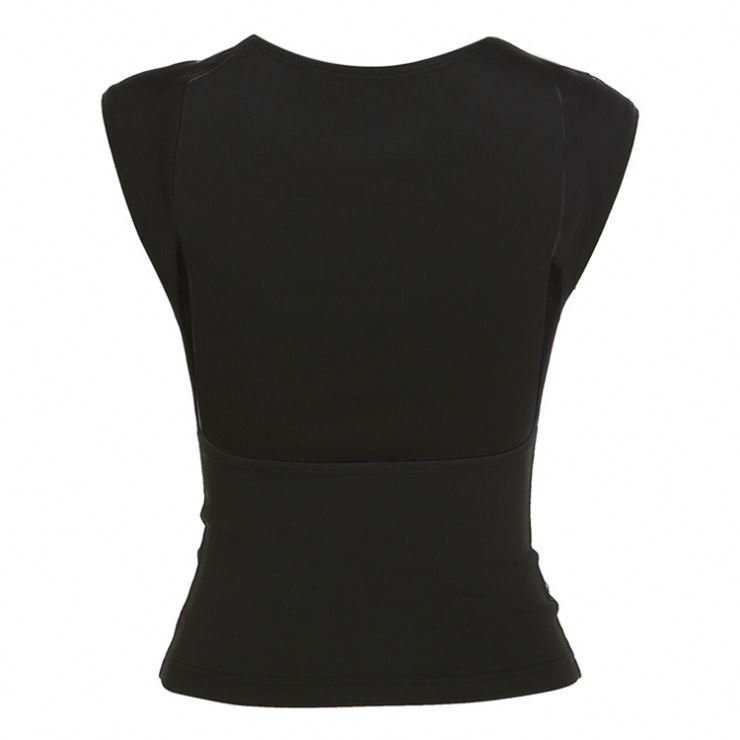 Hot products on Custom printing for blank t-shirt sexy sweet woman crop tshirt
