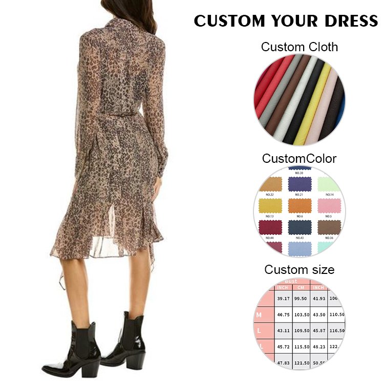 2024 fashion summer oem custom logo floral print ladies dress For Women Formal Bodycon lady elegant women Clothing Casual Dress
