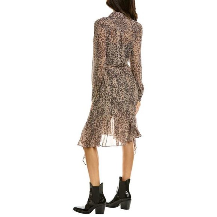 2024 fashion summer oem custom logo floral print ladies dress For Women Formal Bodycon lady elegant women Clothing Casual Dress