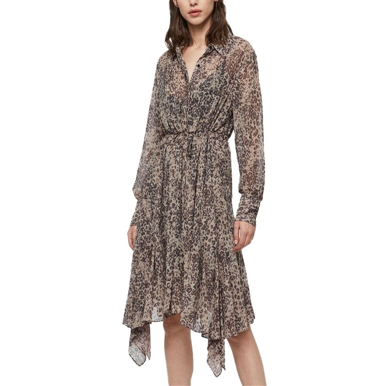 2024 fashion summer oem custom logo floral print ladies dress For Women Formal Bodycon lady elegant women Clothing Casual Dress