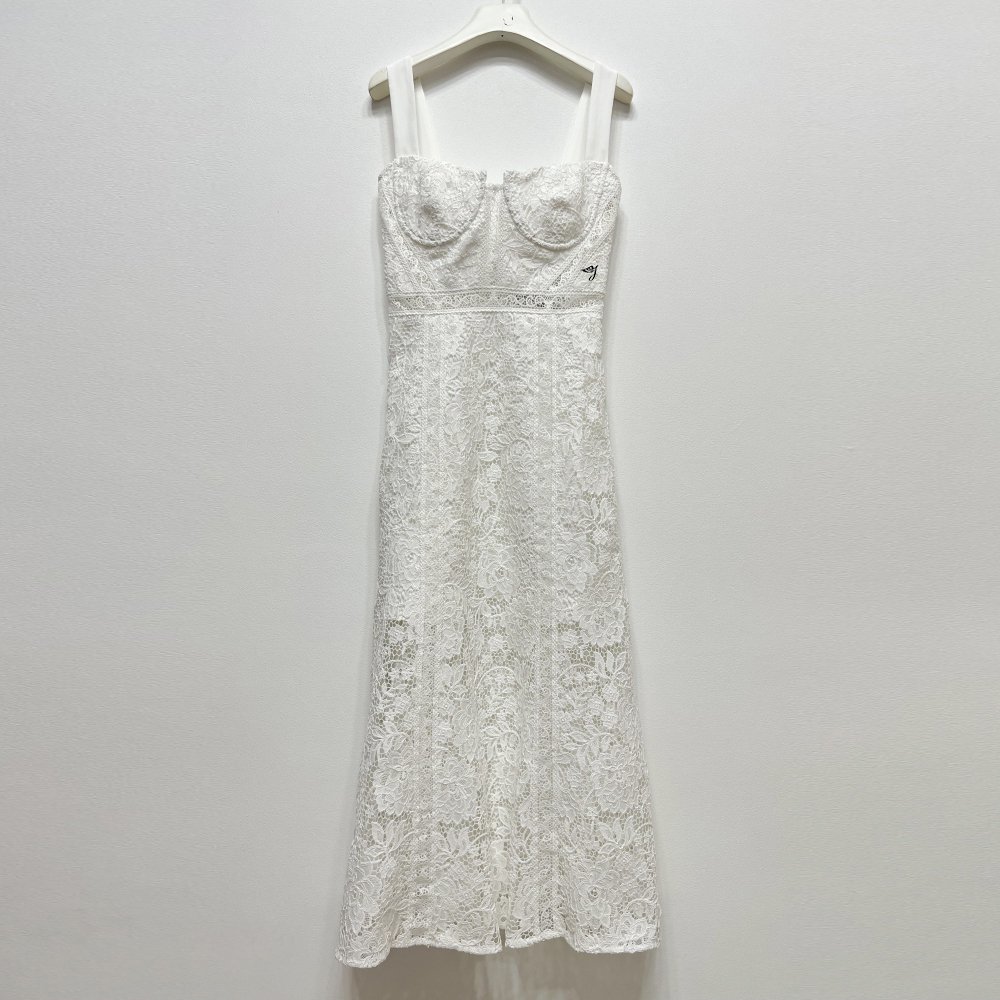SMO Womens Summer Strap Backless Sleeveless Slimming Long Corset Lace Casual Dresses