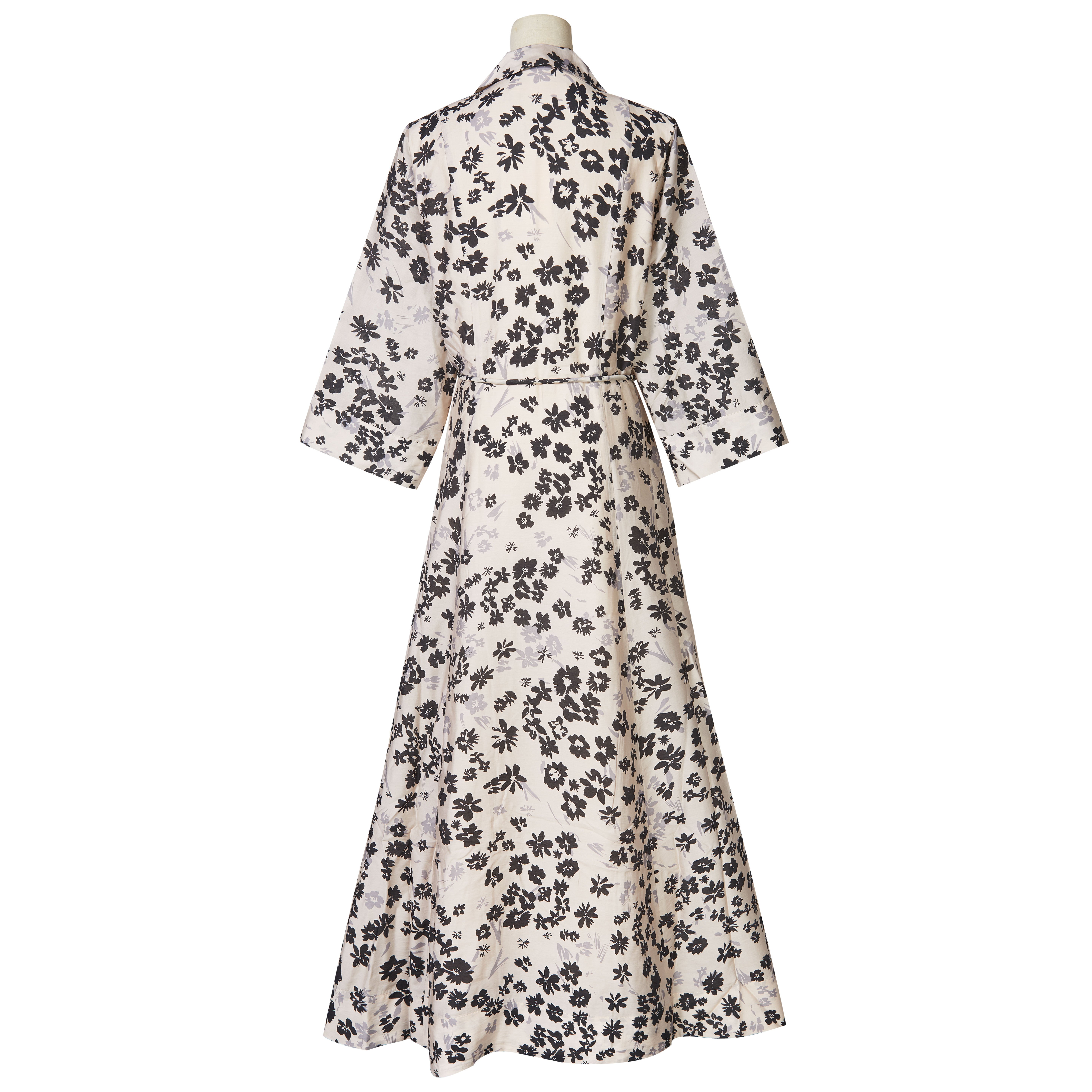 New Hot Sale Spring&Summer V-neck Lady Elegant Casual fashion beautiful Long Sleeve Floral Dress