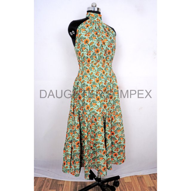 New arrivals trending products fashion lady party tiered ruffle Midi women dress design summer Floral Women's Clothes Party
