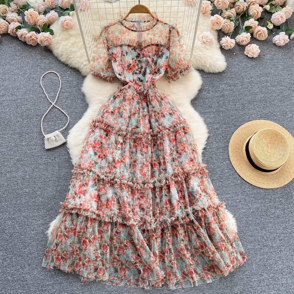 2024 Summer new Europe and America women short sleeve dress sexy light ripe short backless sequin party dress