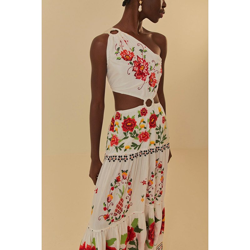 Summer Wholesale Green Beaded Strappy Knit Midi Dress Sleeveless Elegant Sexy Womens Casual Dresses