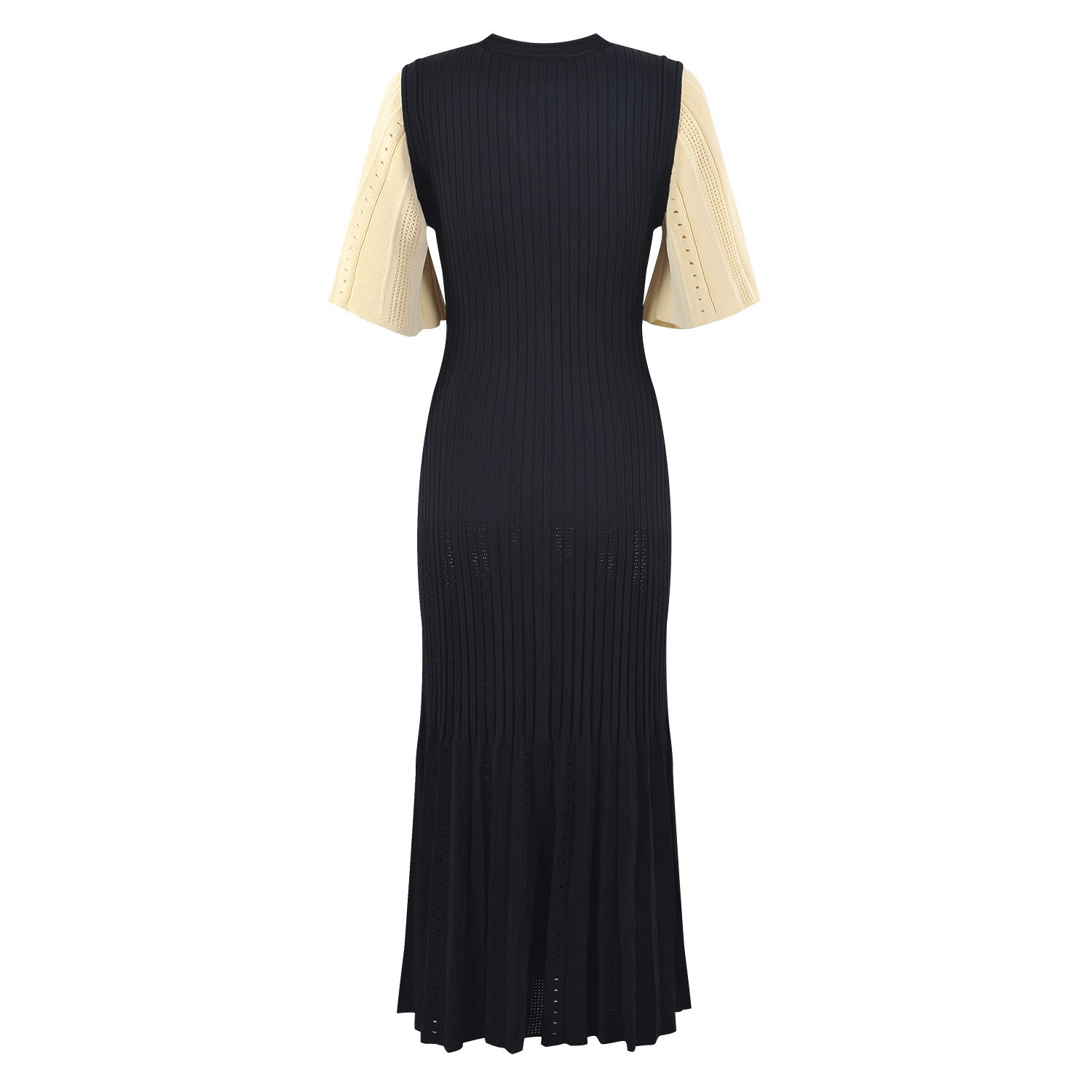 Bettergirl Women's Slim Knit Dress Ladies Dresses 2024 Summer Casual Dresses New French Style Elegant Full 1 Piece Natural