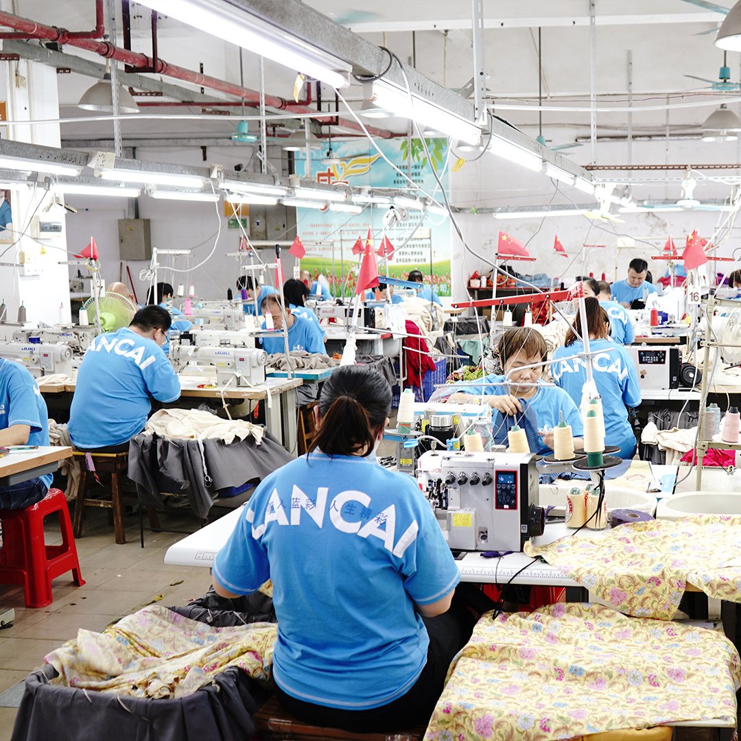 Lancai Apparel Garment Factory Manufacturer Custom Design Womens Casual Clothing Dresses