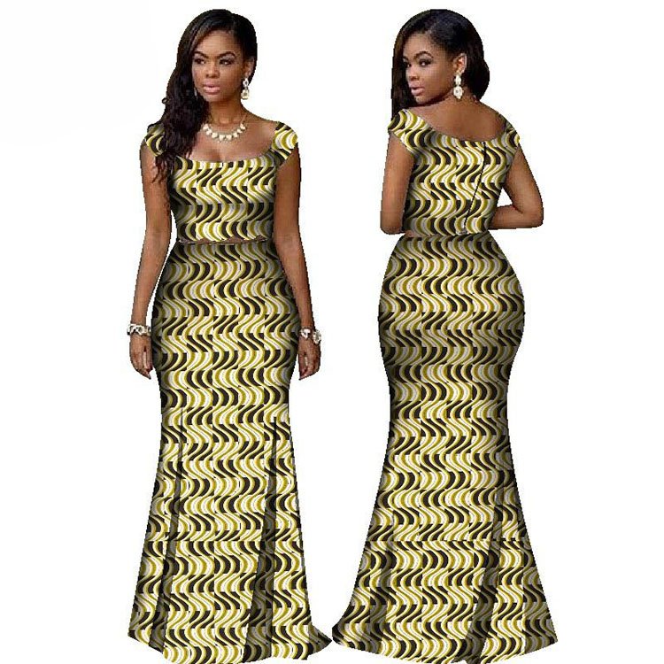 African Clothing Print Women Summer Africa Dress Evening Casual Dresses Elegant Sexy