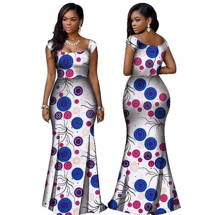 African Clothing Print Women Summer Africa Dress Evening Casual Dresses Elegant Sexy