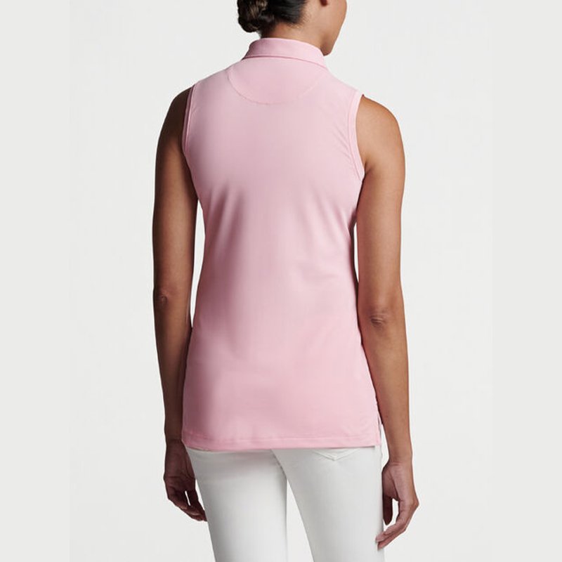 Wholesale Slim Fit Sports Casual Mini Custom Logo Latest Dress Designs Athleisure Outdoor Golf Polo Dress Women
