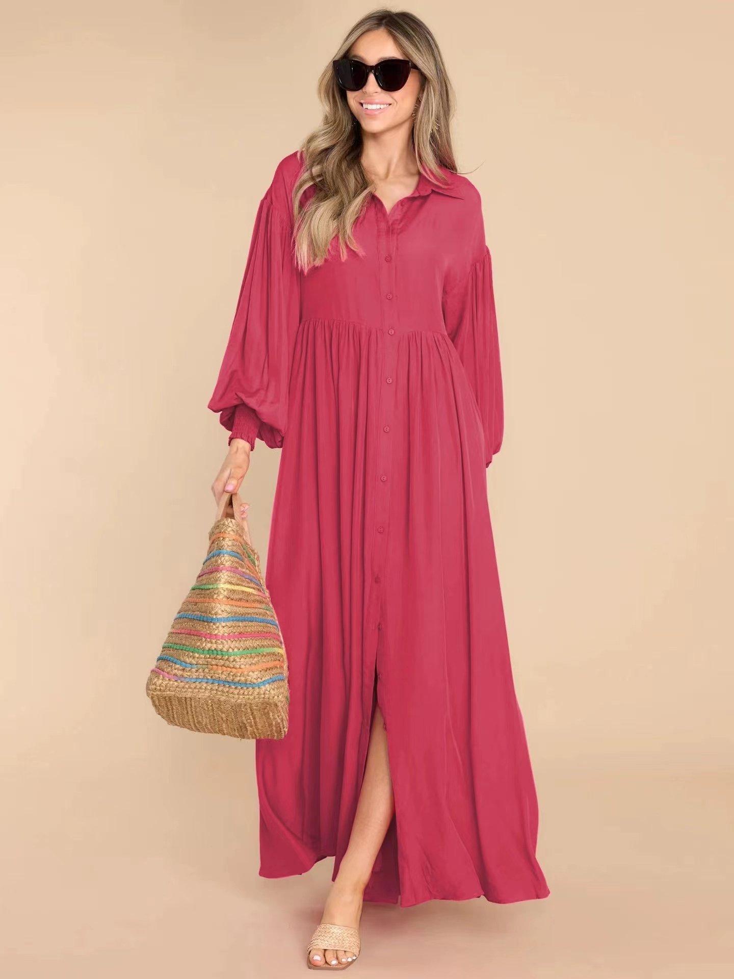 2023 New Women Summer vacation Hot Sexy High Waist Casual Dresses