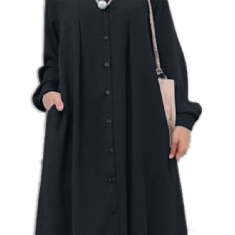 Direct Selling Outdoor Daily Casual Dresses Muslim Women Dress Women Party Muslim Long Sleeve Dress