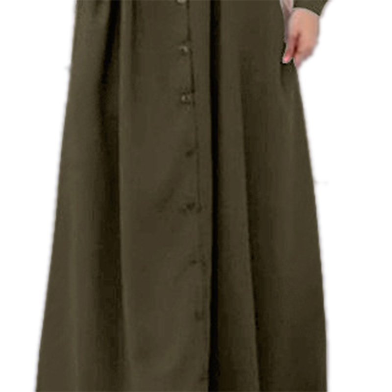 Direct Selling Outdoor Daily Casual Dresses Muslim Women Dress Women Party Muslim Long Sleeve Dress