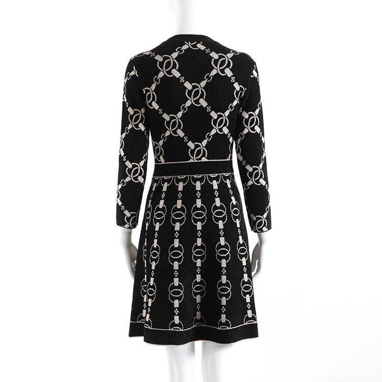 trendy womens clothing Women's black corset mini length club women sweater long sleeved sweater dress spring casual dress