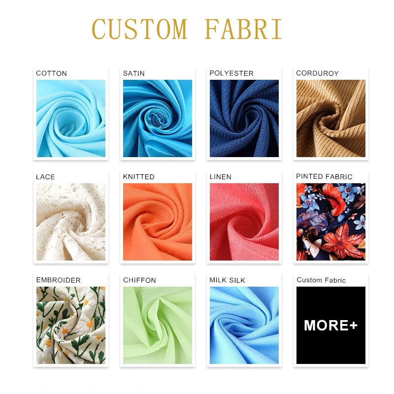 MeiYue Dresses Wholesale Custom Woman Summer Puff Sleeve Casual Dress Elegant Ruffle Hem dress