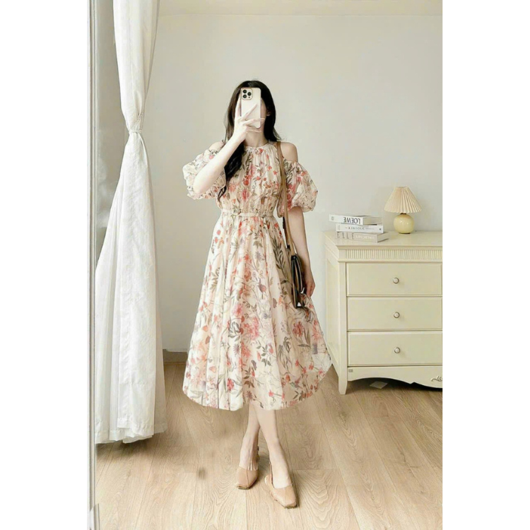 Elegant Casual Dresses Good Price Sustainable For Women Beatiful Customized Color Vietnam Manufacturer
