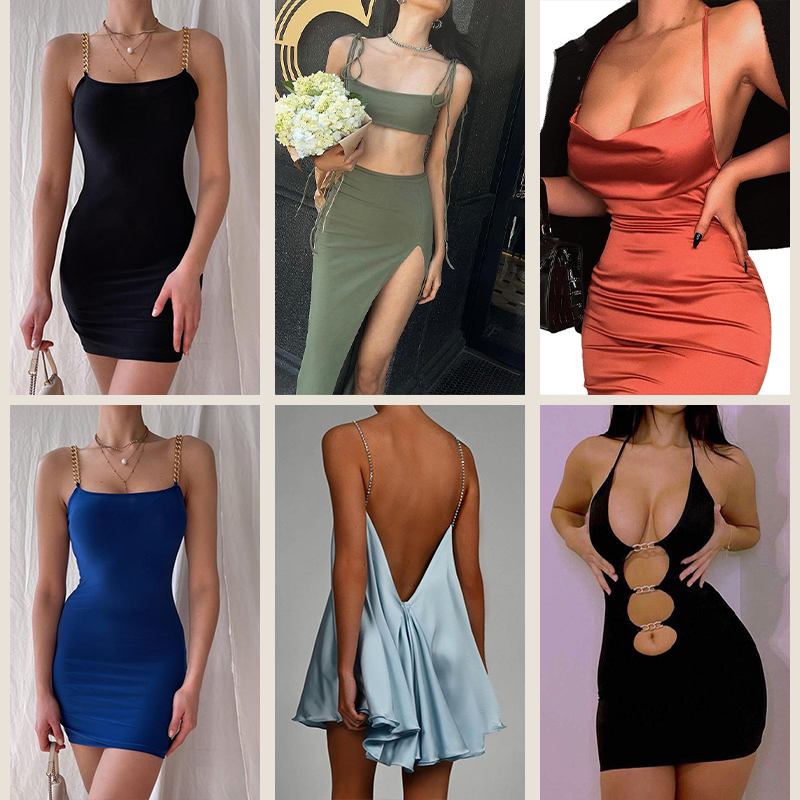 2024 fashion wholesale clothes factory discountassorted bulk clothing shipping shop blusas tops dress casual dress