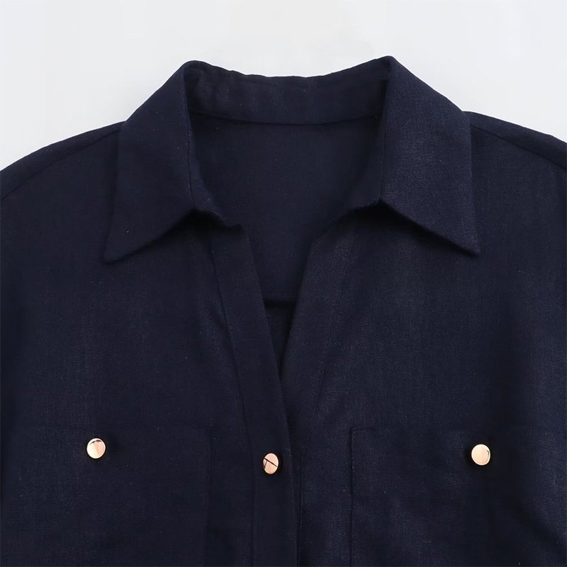 ZATRHMBM Women 2024 Summer New Fashion With Belt Casual Dress Vintage Sleeveless Button-up Female Dresses Vestidos Mujer