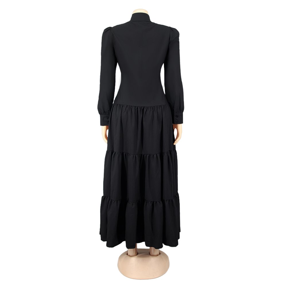 2020 Summer Wholesale Custom Mini Dress Eco-friendly Long Sleeve Knitted Club Black Women Casual Dresses