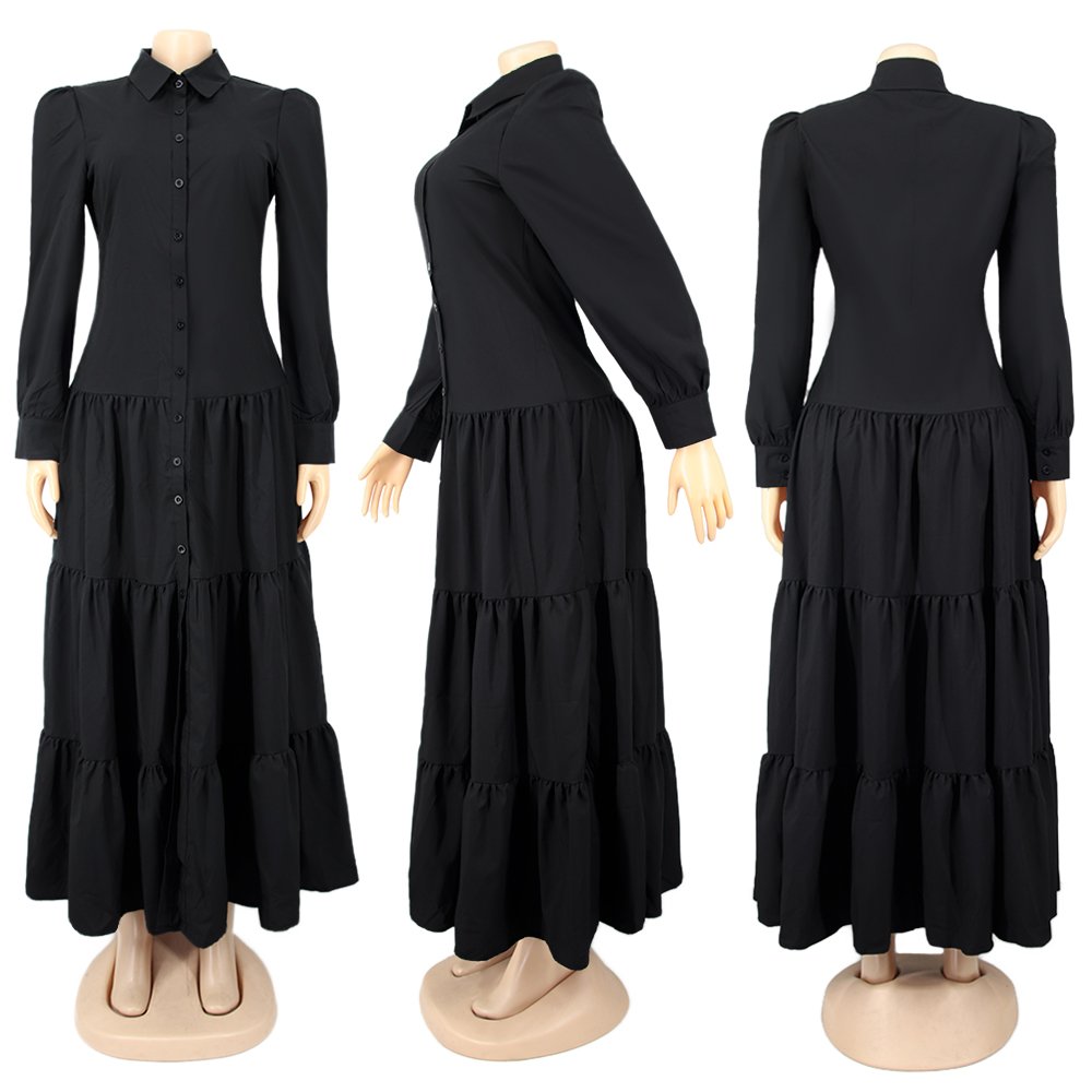 2020 Summer Wholesale Custom Mini Dress Eco-friendly Long Sleeve Knitted Club Black Women Casual Dresses