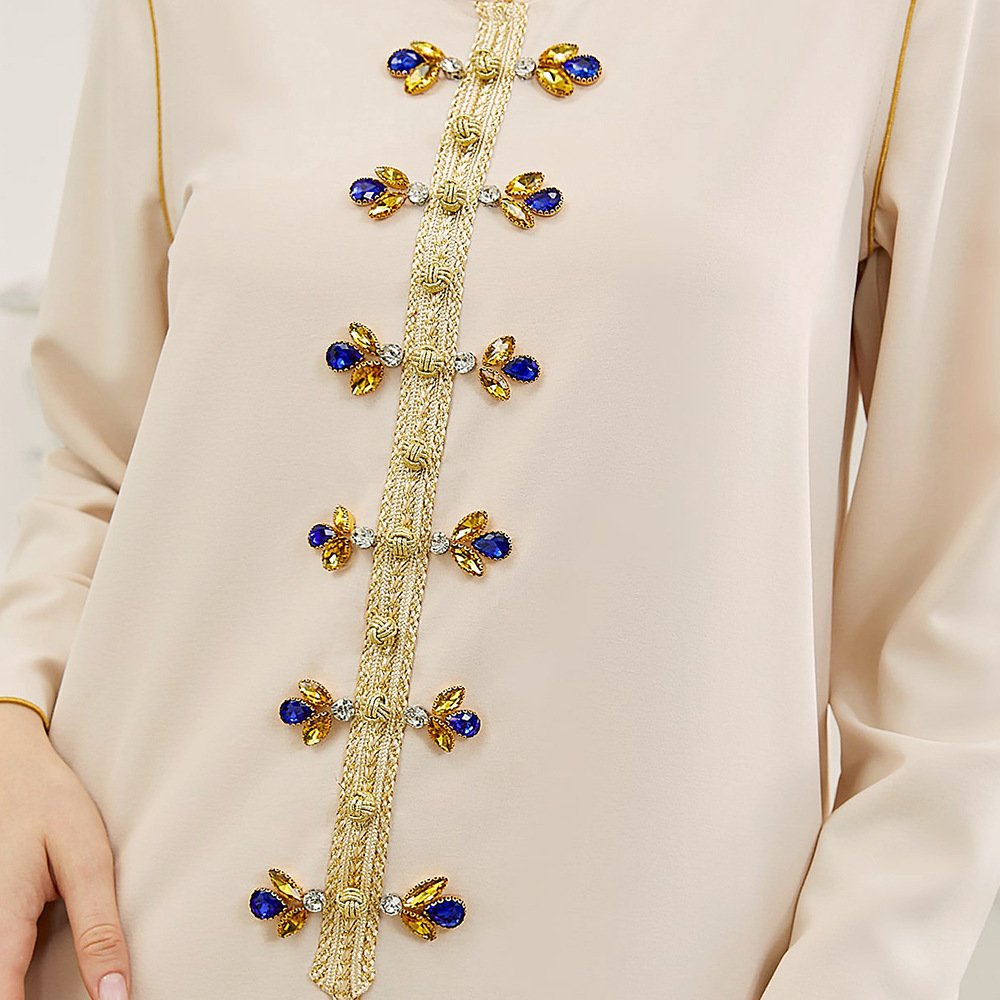 2024 Latest Dubai malaysia ladies long Islamic Clothing EID Modest Khimar Hijab Abaya Women muslim dresses