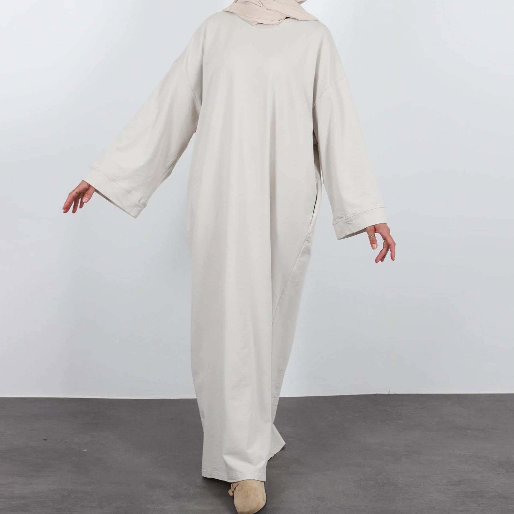 2024 Eid Ramadan Collection New baya Polyester Casual Dresses Abaya Women Muslim Dress Modest Dresses