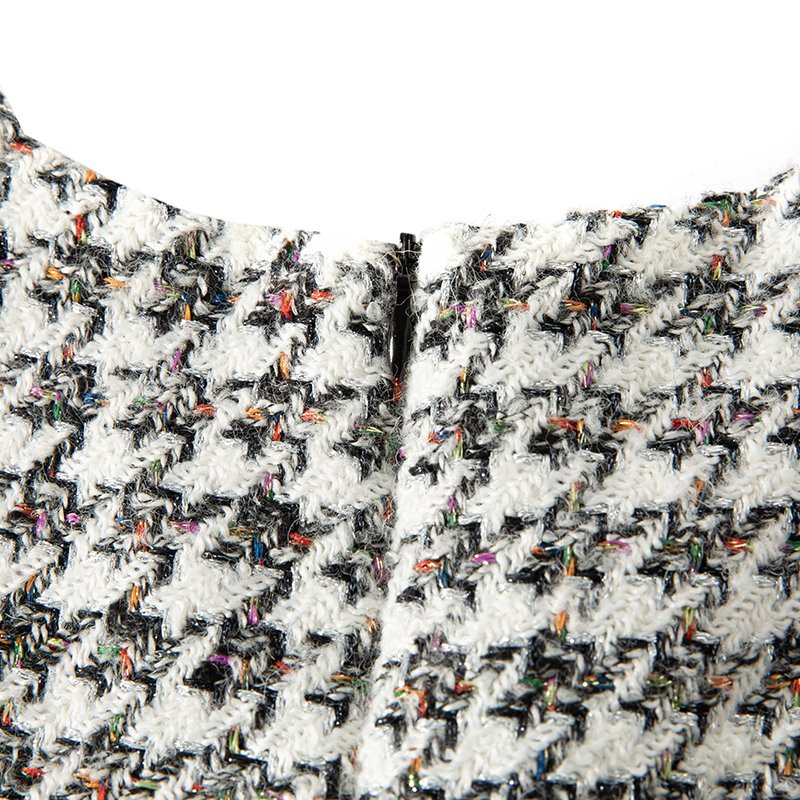 Top Quality New design ladies autumn multicolor peter pan collar casual dress could custom