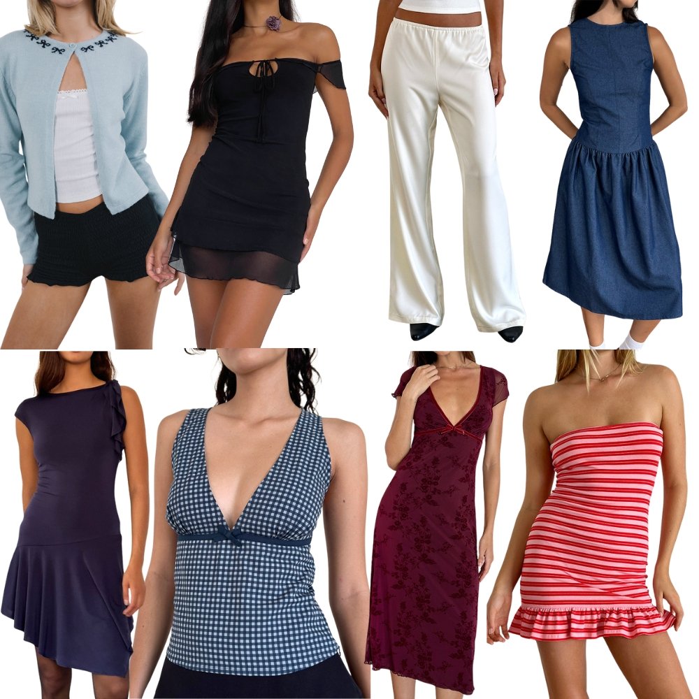 2024 Cheap women's summer clothes dress All kinds of fashion styles new clothing stock bulk wholesale apparel branded overruns