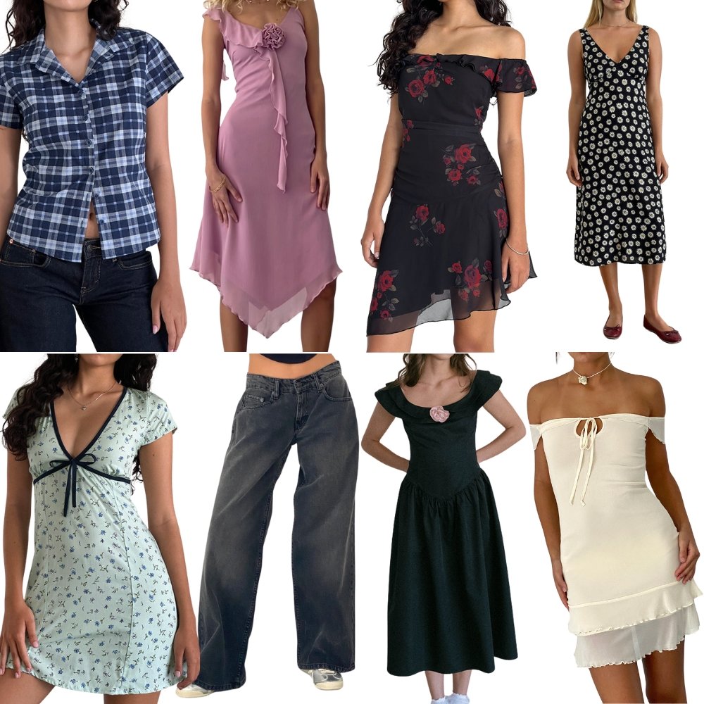 2024 Cheap women's summer clothes dress All kinds of fashion styles new clothing stock bulk wholesale apparel branded overruns