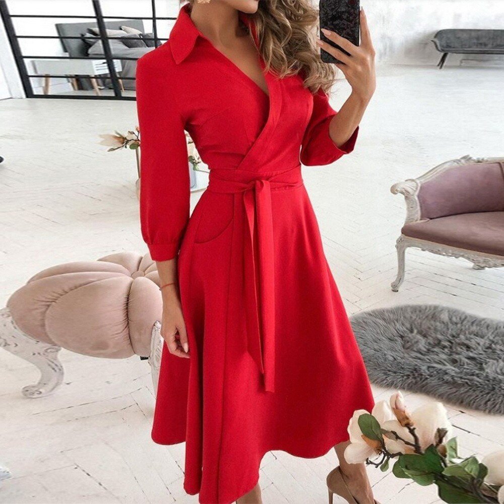 2023 Custom Women Ladies New Arrival Fashion Western Dress Elegant Casual Dresses