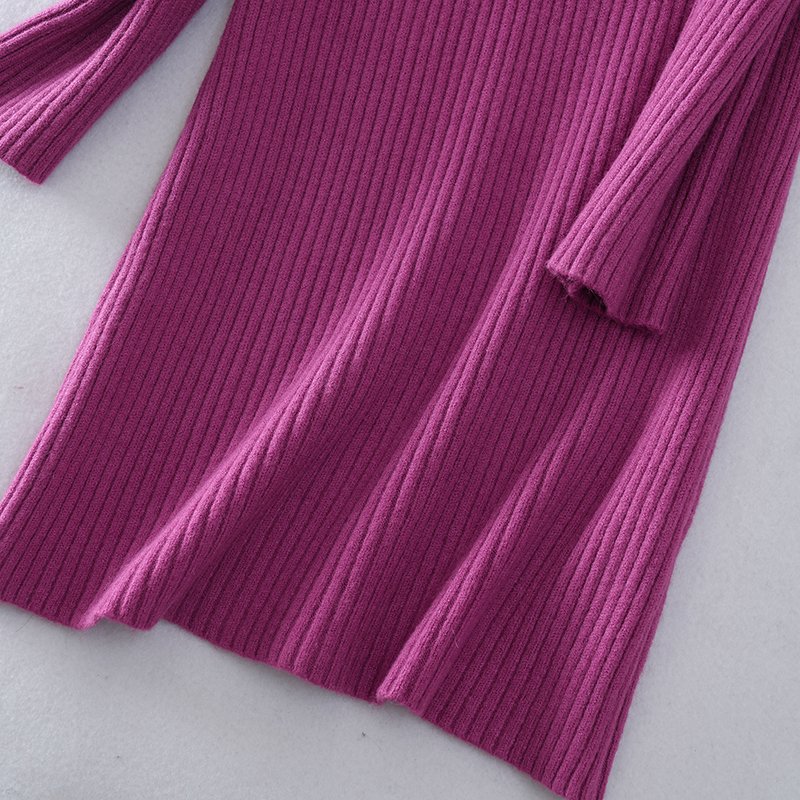 M.L.D.A Promotion women's sweater knitted long maxi dress girls custom sweaters sweater dress women clothing