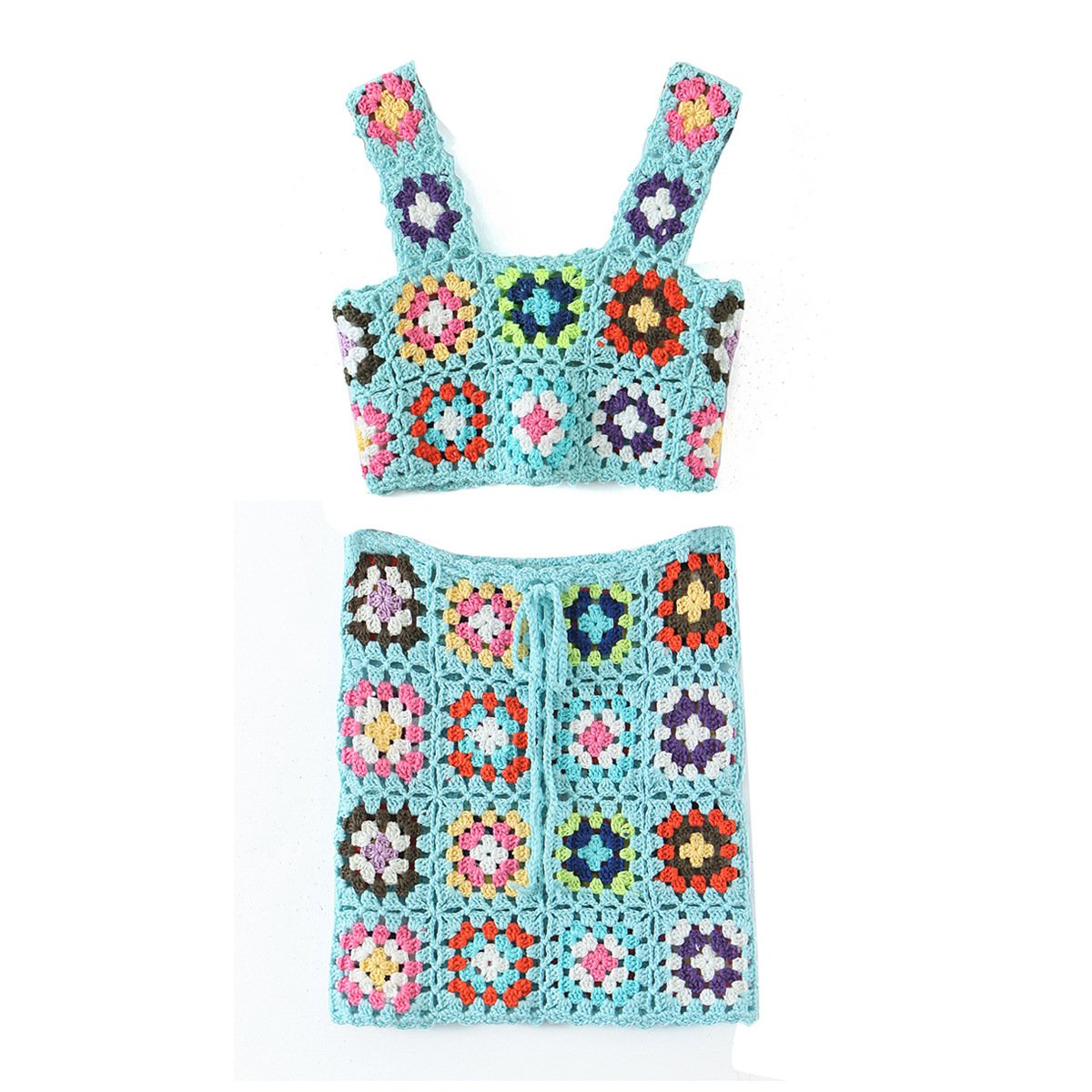 Knitwear Women Handmade Crochet Dress Women