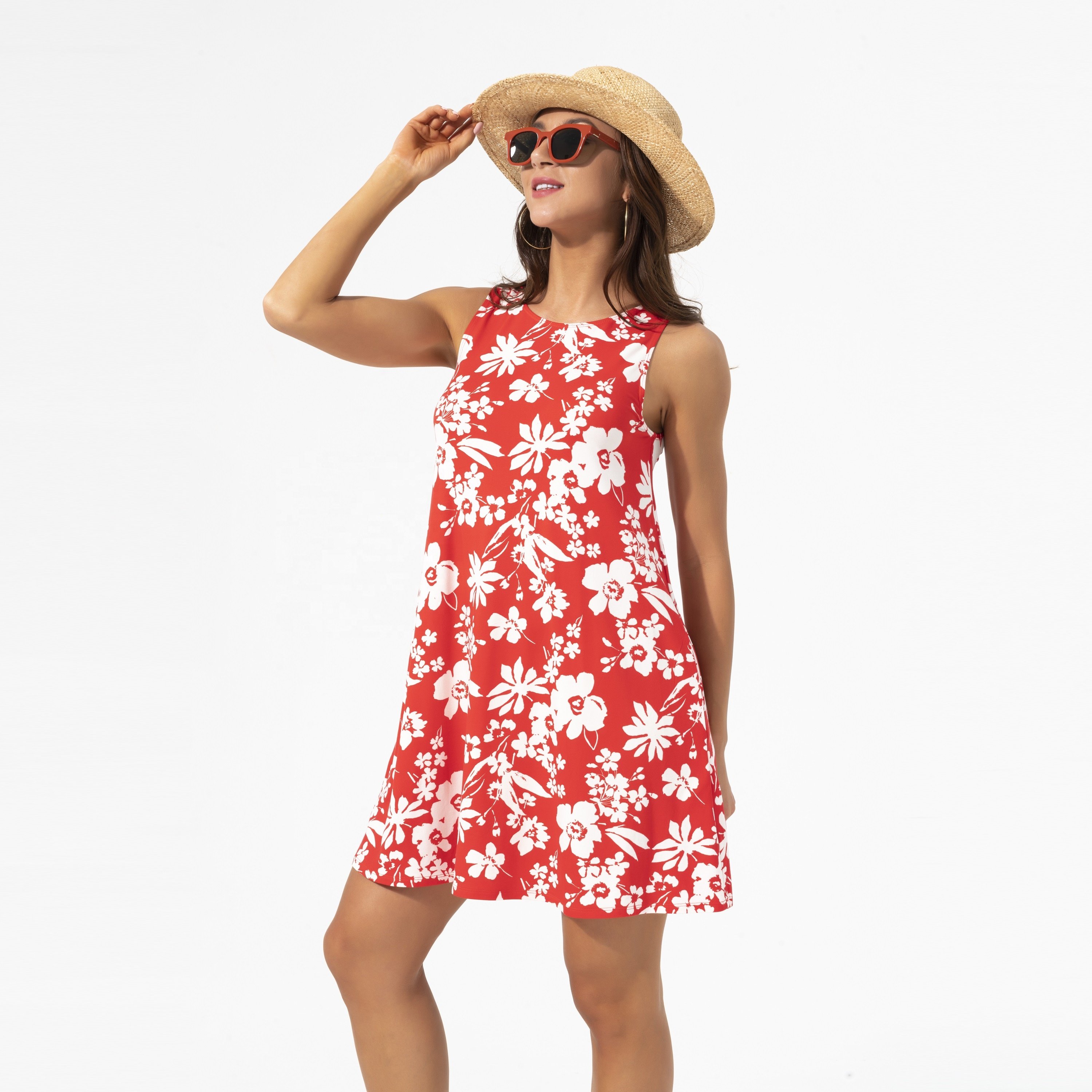 Ladies Sexy Colorful Clothing Knitting Casual Fashion Dresses Women Lady Elegant Beach Wear Women Dresses
