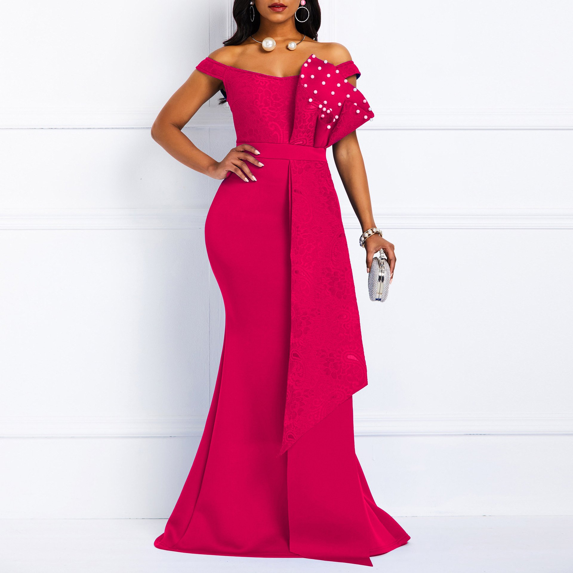 Hot Selling Dresses for Women Showpiece Dresses for European and American Banquet Evening Bridesmaid Dresses