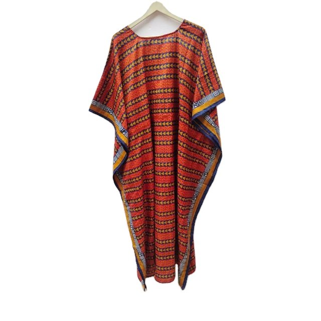 Silk Kaftan designer print Abaya Caftan Floral red Kaftan Beach Gift Maxi Dress Handmade Kaftan for Women Beach Wear