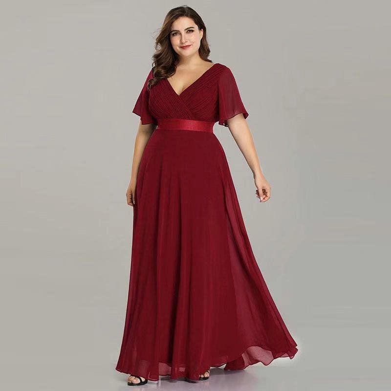 plus size women's night dresses women casual evening dresses elegant for ladies