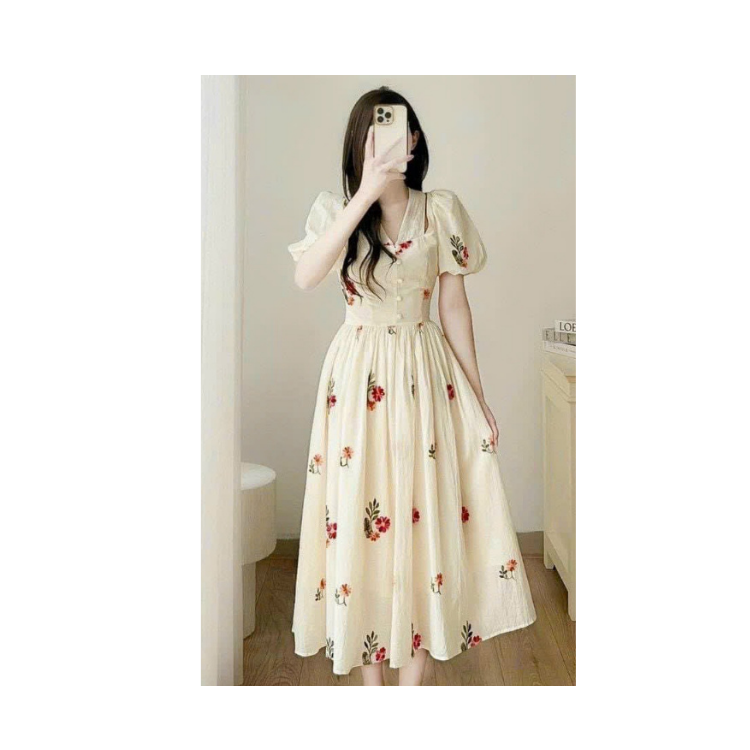Elegant Casual Dresses Good Quality Comfortable For Women Luxury Design Customization Producer Made In Vietnam Manufacturer
