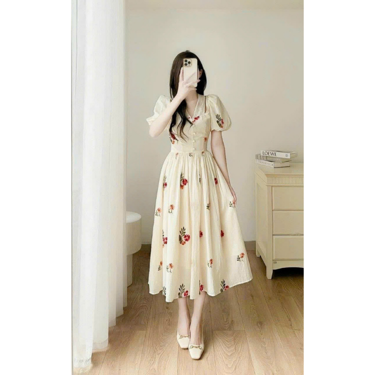 Elegant Casual Dresses Good Quality Comfortable For Women Luxury Design Customization Producer Made In Vietnam Manufacturer