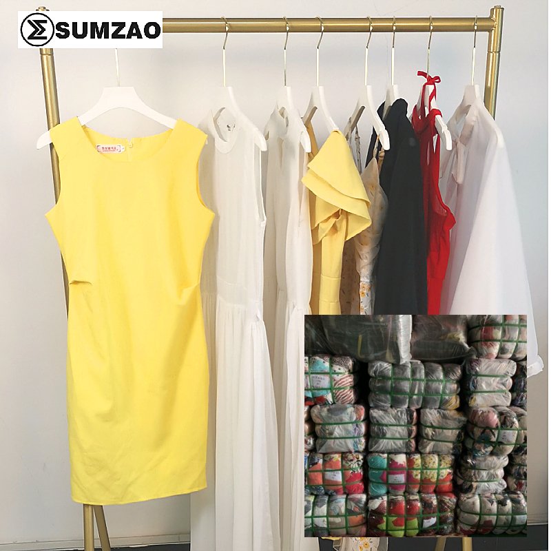 used clothes ladies cotton dress 2nd hand clothes bales second hand grade a used apparel