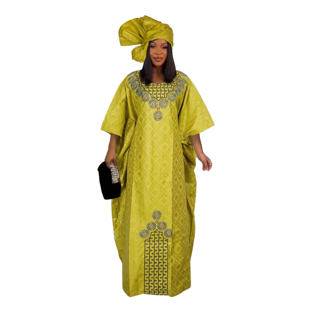 H & D 2024 New Design African dress casual dresses long printed dresses for women