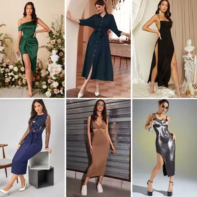 Factory Wholesale Mixed Fashion Casual Top Summer Skirts She Bale in Dress Women Clothes