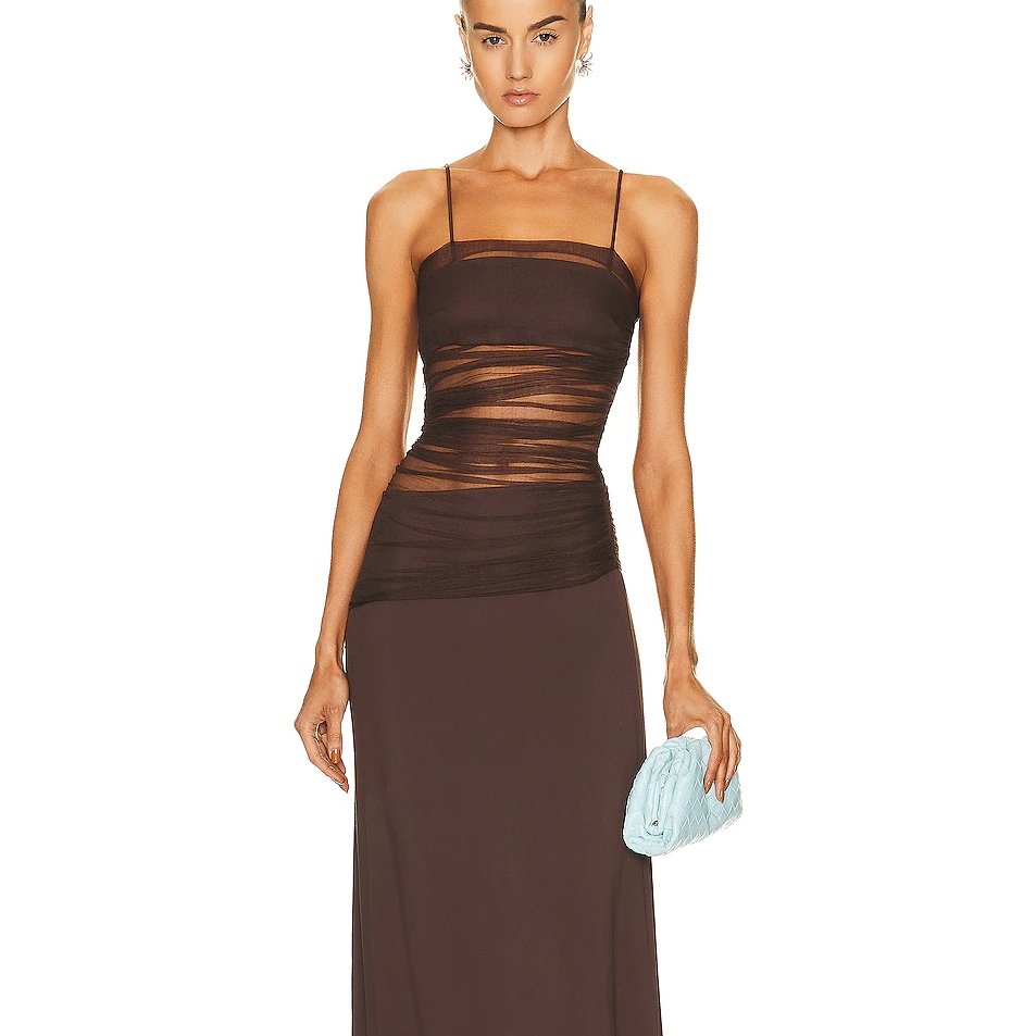 SB2370 High Quality Bodycon Dress Women Nice Dresses For Ladies Elegant Long Dresses Sleeveless Sexy