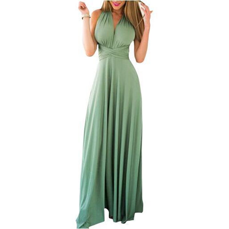 New Arrival Summer Womens Casual Dresses Sexy Bandage Backless Party Dress Fashion Bridesmaids Evening Dress