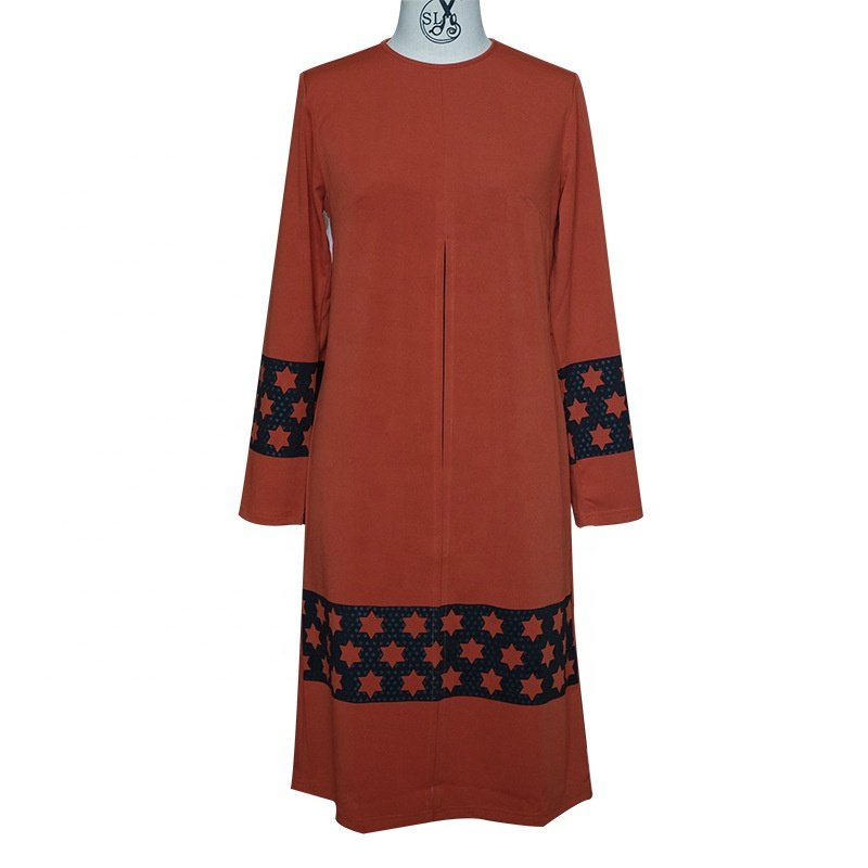 Zifeng OEM Ropa Islamica Dubai Women's Abaya Two Piece Sequin Muslim Dress