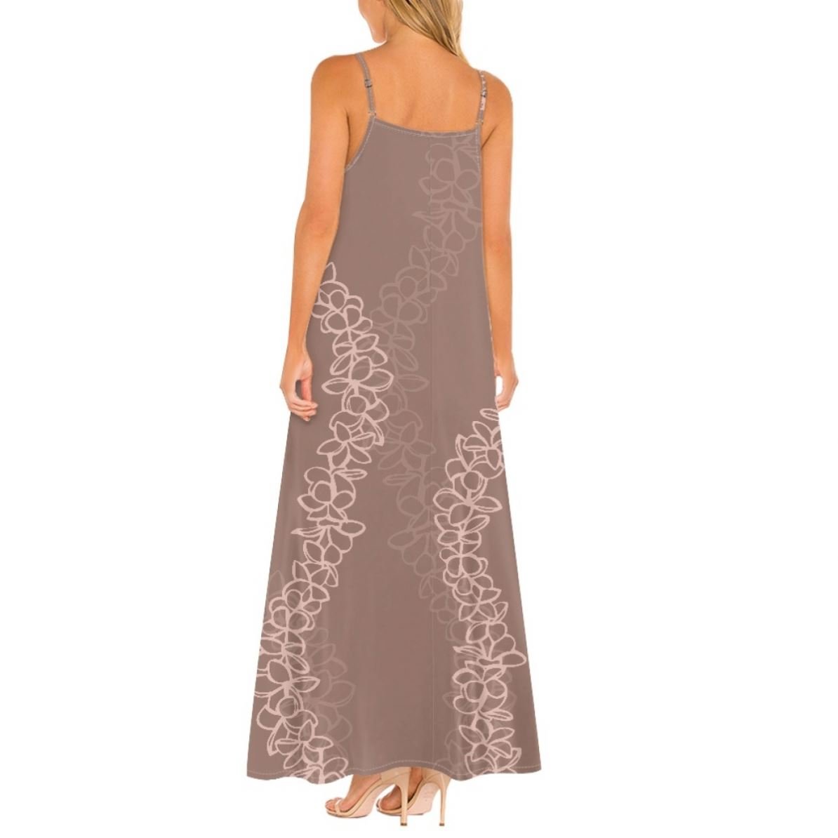 Puakenikeni Slip Dress Minimum Order Quantity Designer Elegant Beach Dress Comfortable Casual Party Women Clothing With LOW MOQ