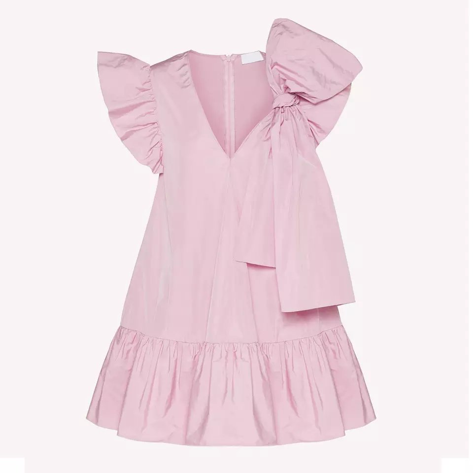 New Arrival Vestidos Para Mujer French Style Bow Dress Dresses Women Lady Elegant Dresses Women