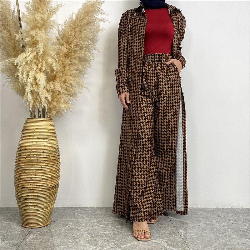 C-42 Abayas Dubai Clothing 2023 Turkey Kaftan Islamic Clothing Abaya Women Muslim Dresses