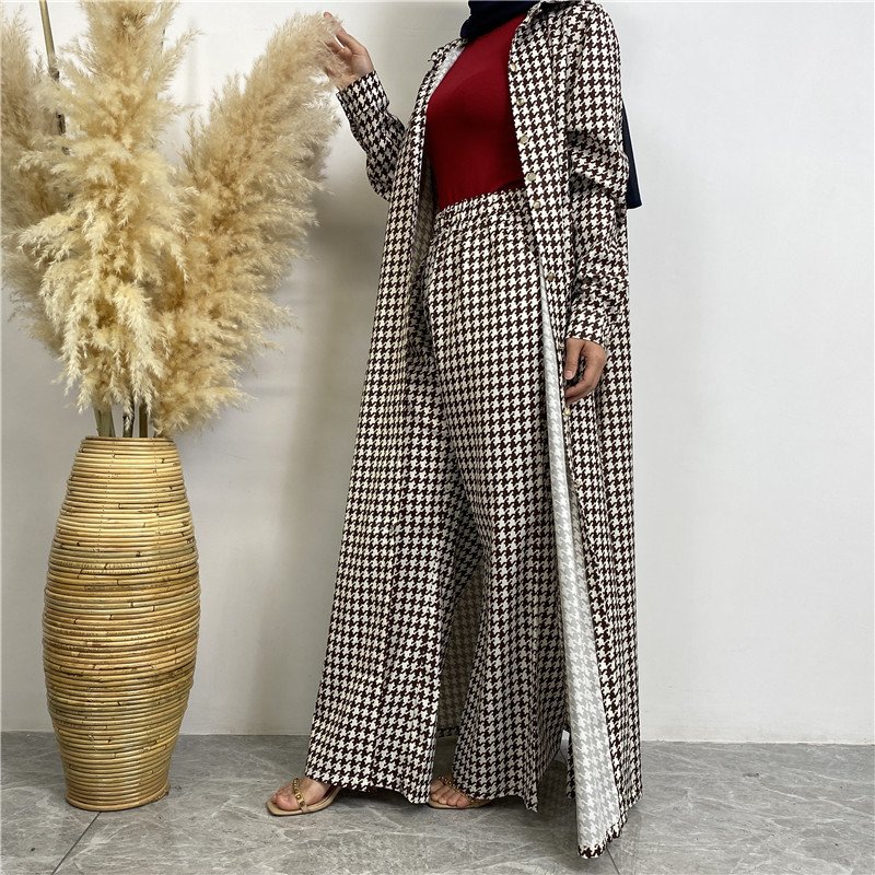 C-42 Abayas Dubai Clothing 2023 Turkey Kaftan Islamic Clothing Abaya Women Muslim Dresses