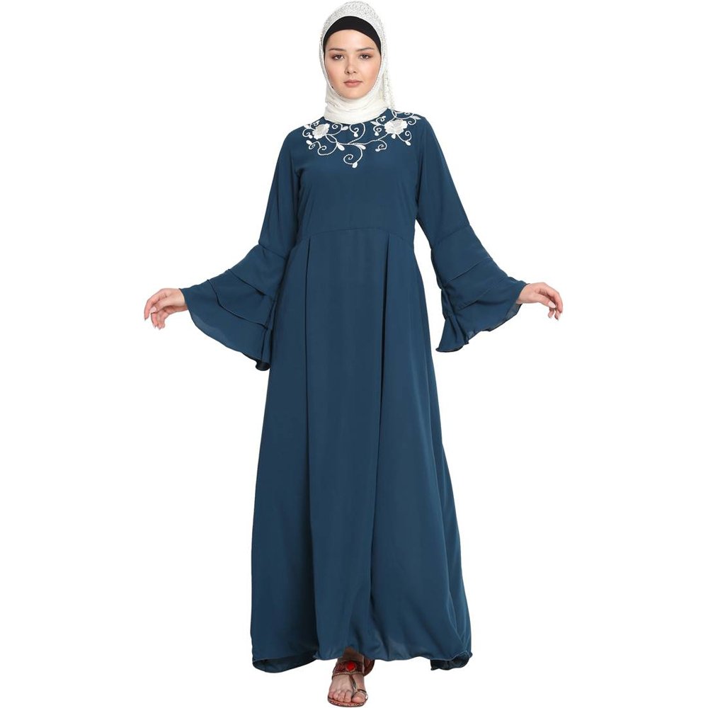 Branded Fashionable Modest Plus Size Women Islamic Dress Clothing Manufacturer Casual Spring Long Abaya