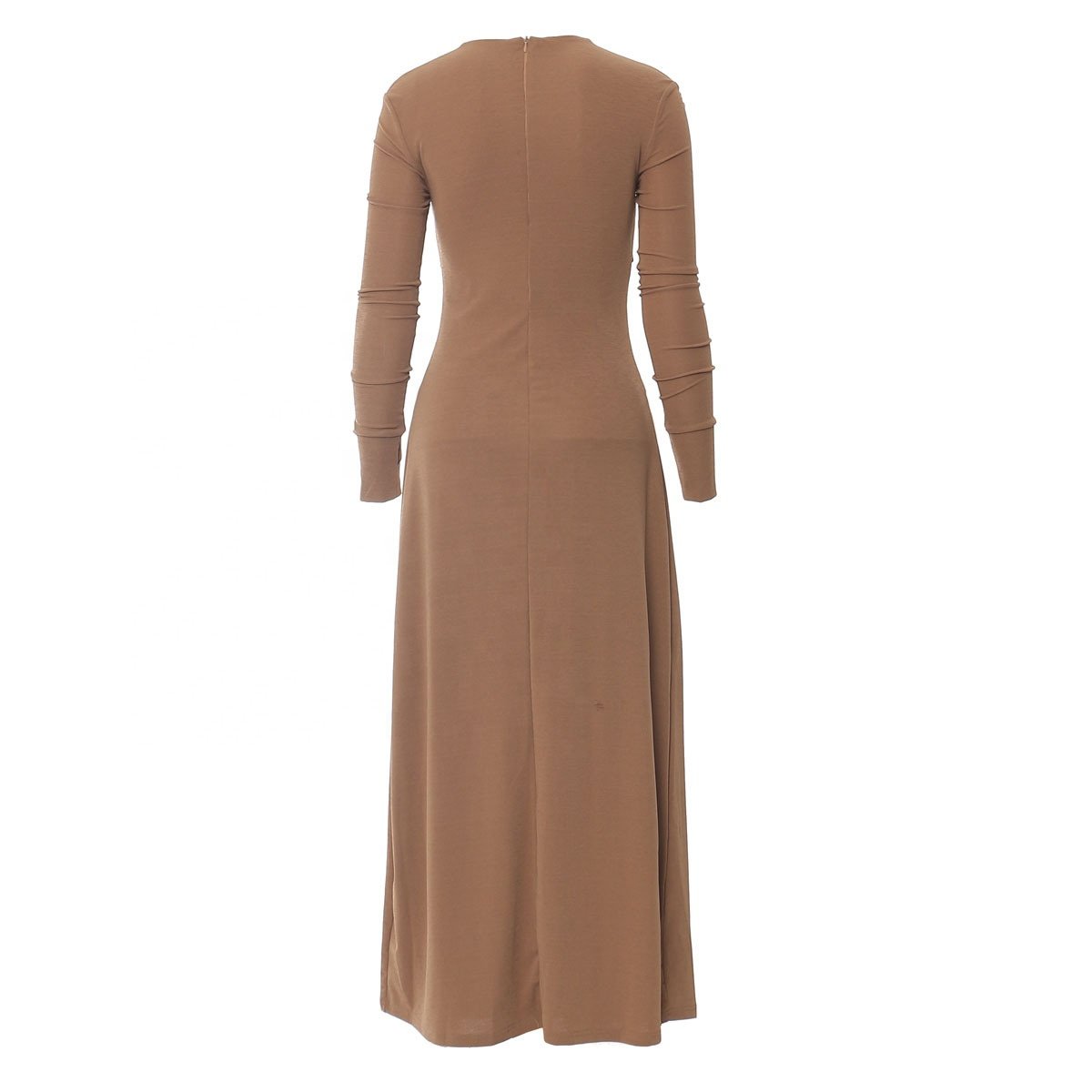 OUDINA New Style Elastic Sexy Slim Knitted Dress Hollow Women Dress Elegant Casual Dresses